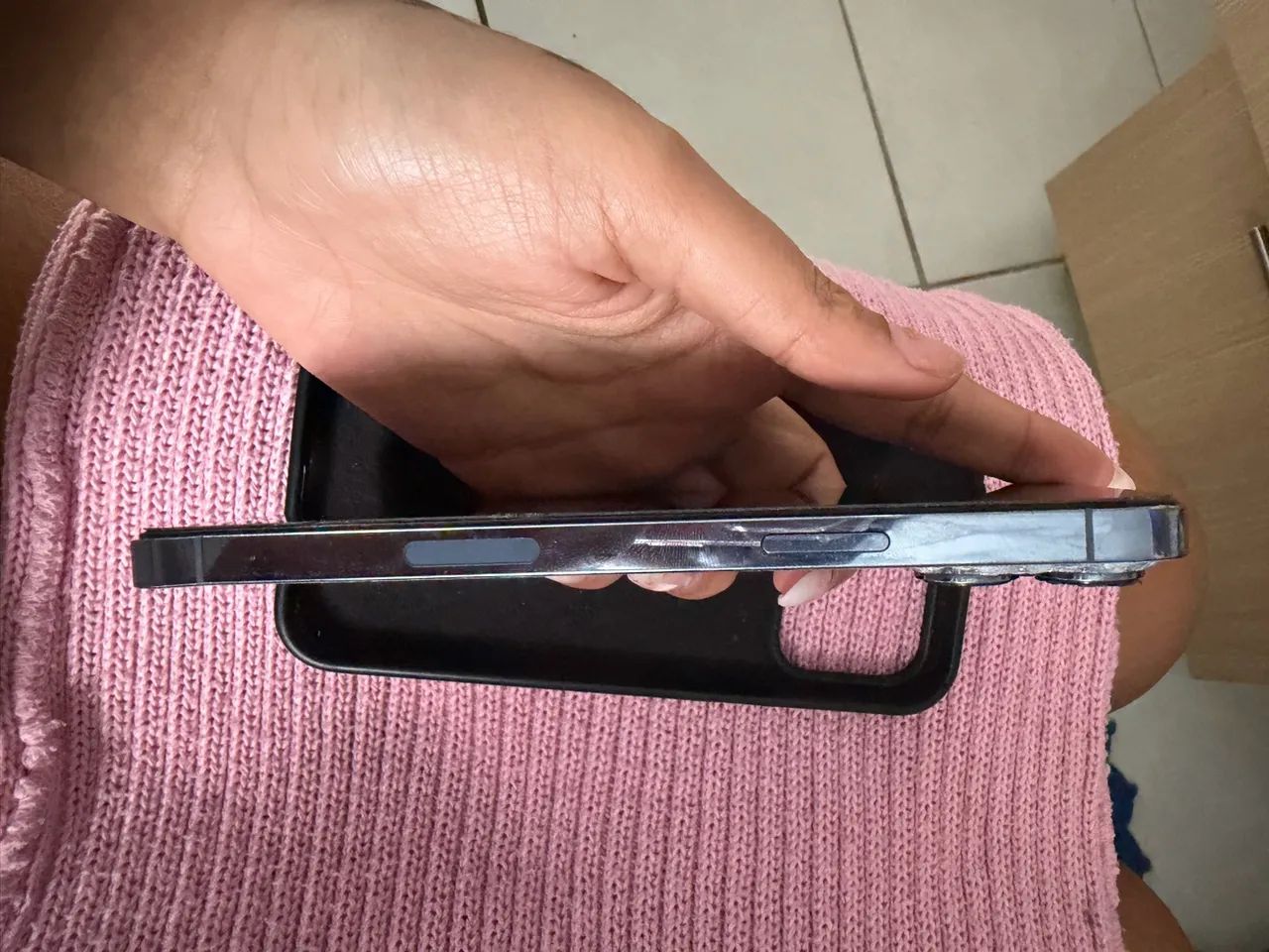 Telefone 13 pro Max azul  - Foto 4