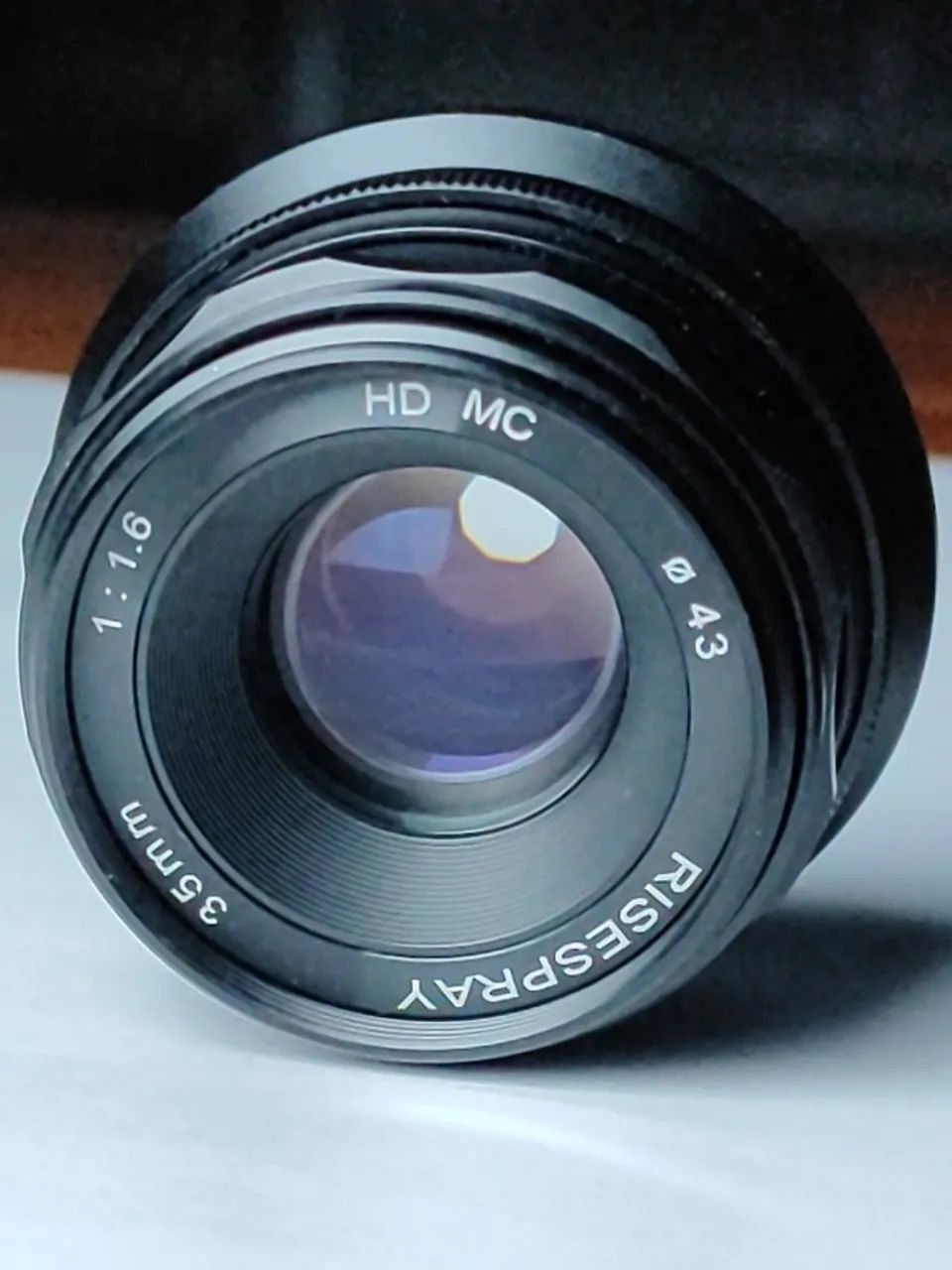 Lente 35mm f/1.6 Risespray APS-C Manual - Sony E - Ótima para Vídeo/Fotos