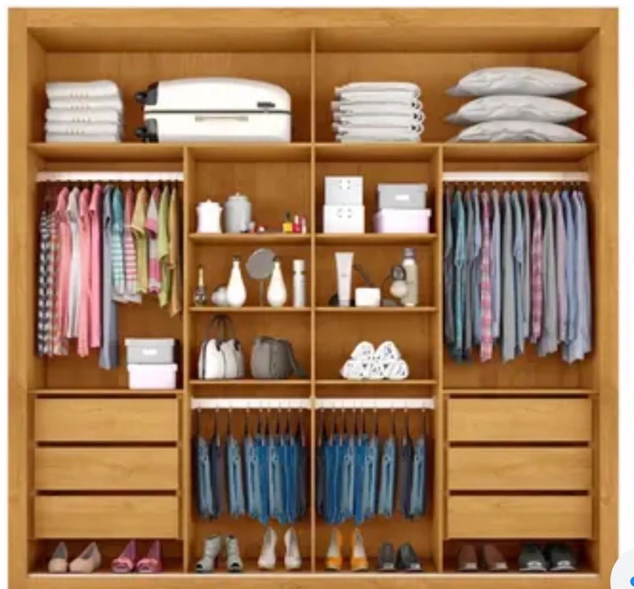 Guarda roupa casal - Foto 2