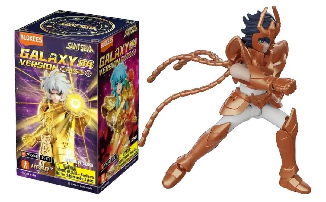 Ikki de Fênix Cavaleiros do Zodíaco Saint Seiya Blokees - Hobbies