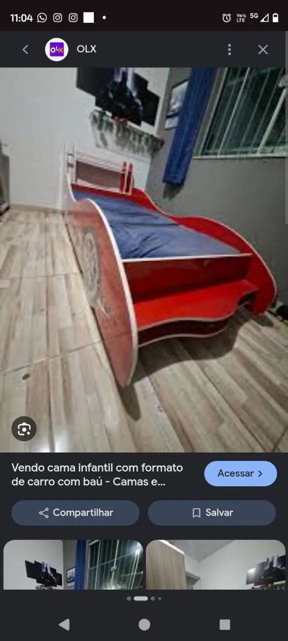 Vende cama solteiro infantil, - Foto 3