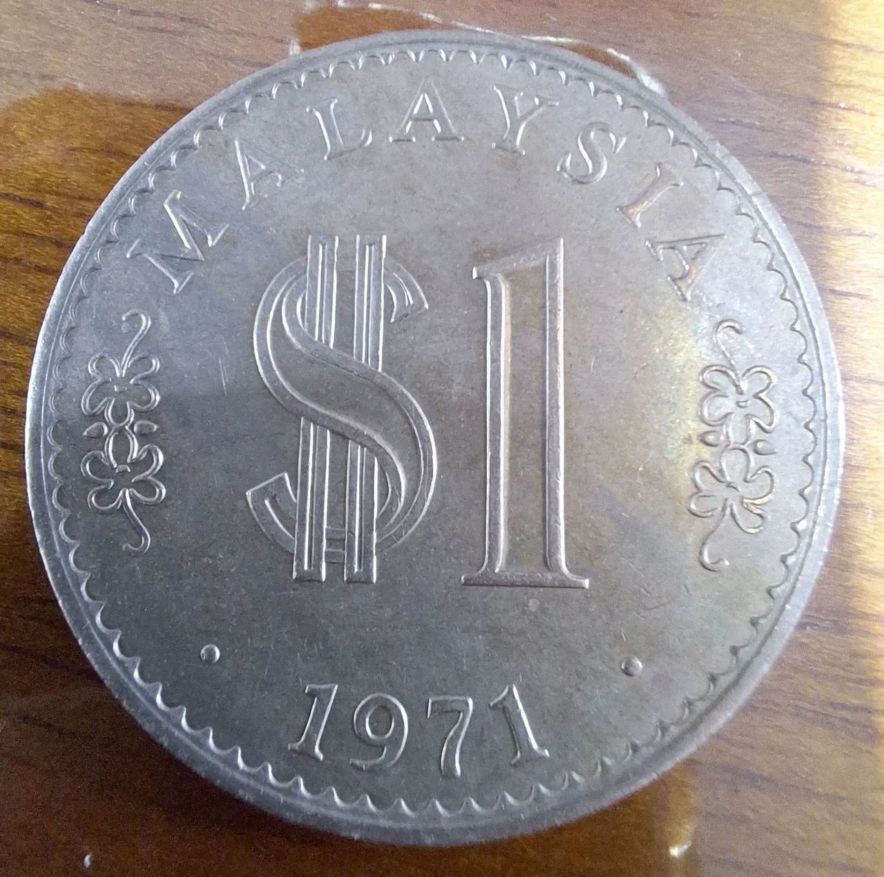 Moeda Malásia 33,4mm