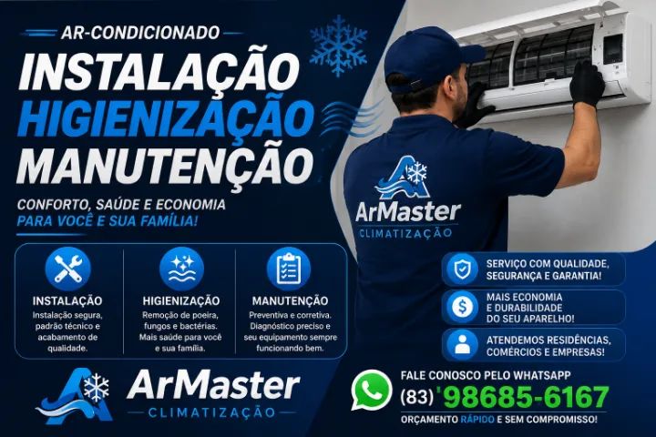 Instalação ar condicionado split