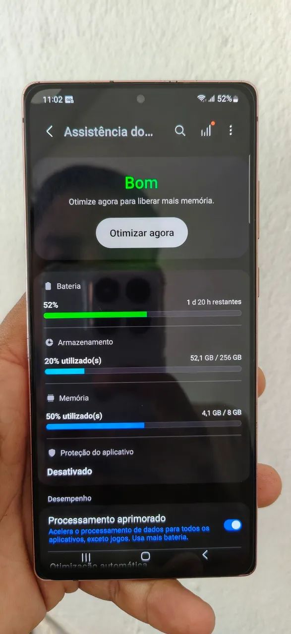NOTE 20 VENDO OU TROCO 256GB - Foto 2