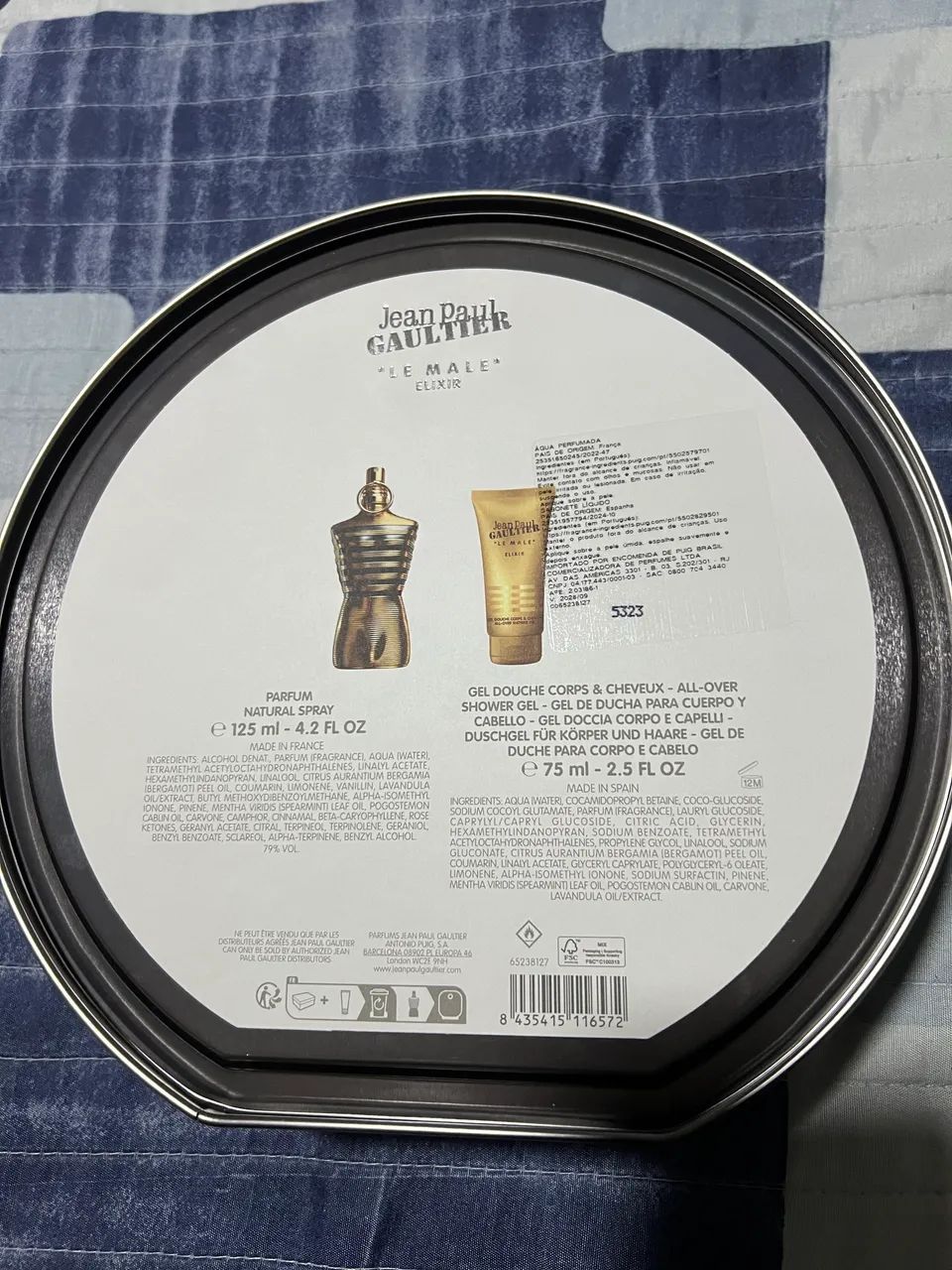 Caixa Vazia Jean Paul Le Male Elixir 125ml - Foto 2