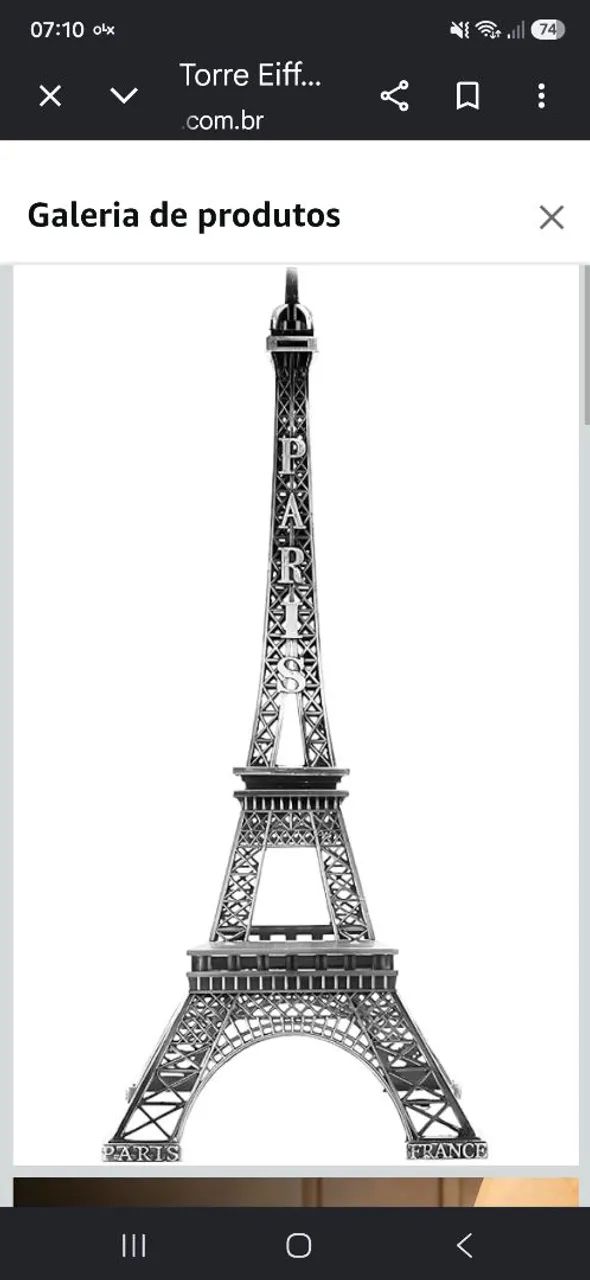 Torre Eiffel Prata