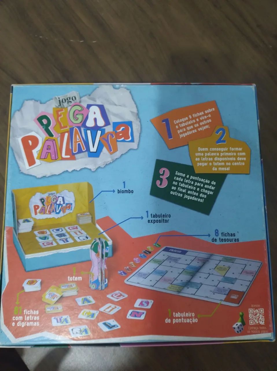 Jogo Pega Palavra - Foto 2