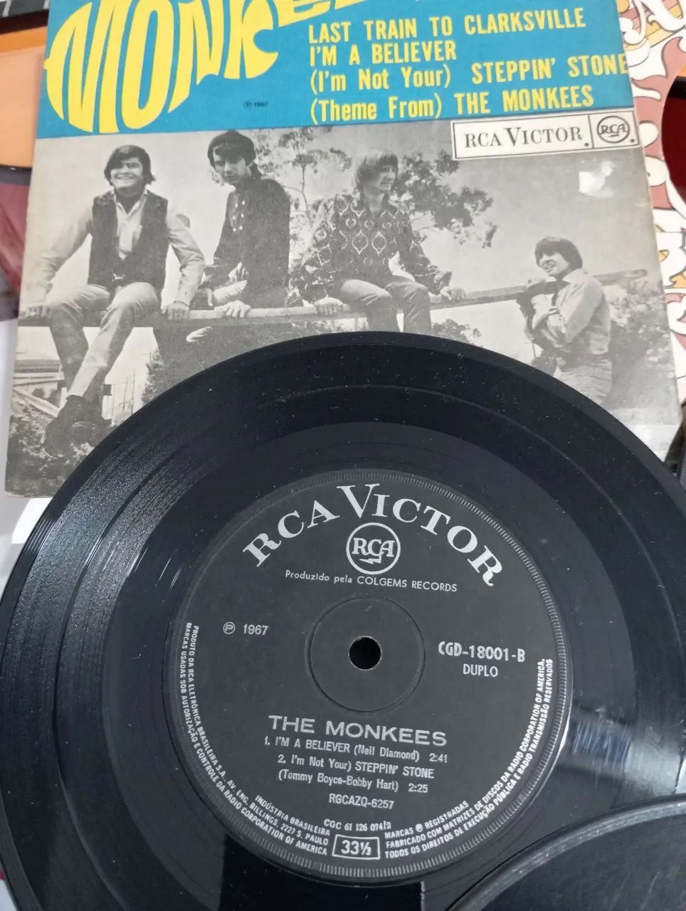 Compacto Vinil- Beatles e Monkees - Foto 3