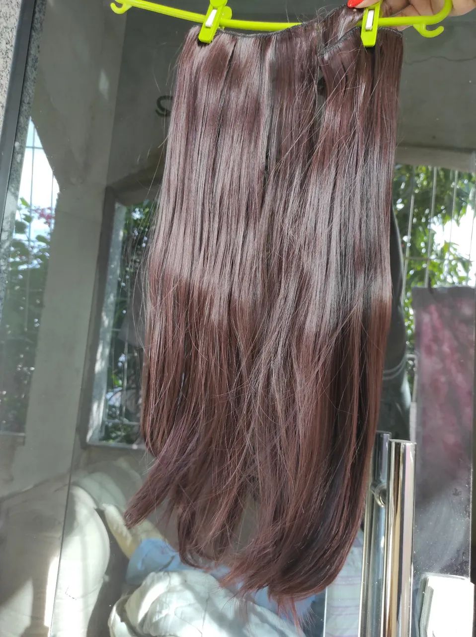 Aplique Tic Tac de Cabelo Orgânico Liso  - Foto 2