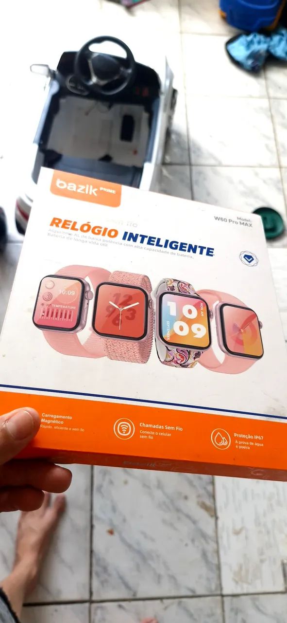 Relogio inteligente w60 pro max(Original)