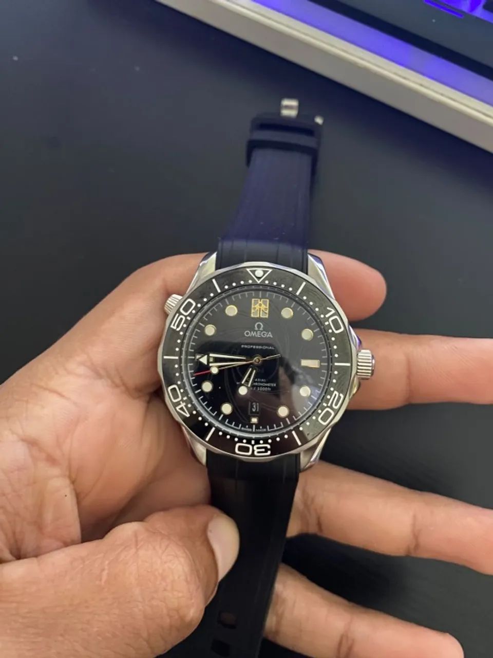 Relógio Omega Seamaster 007 James Bond 42mm Linha Premium - Foto 3