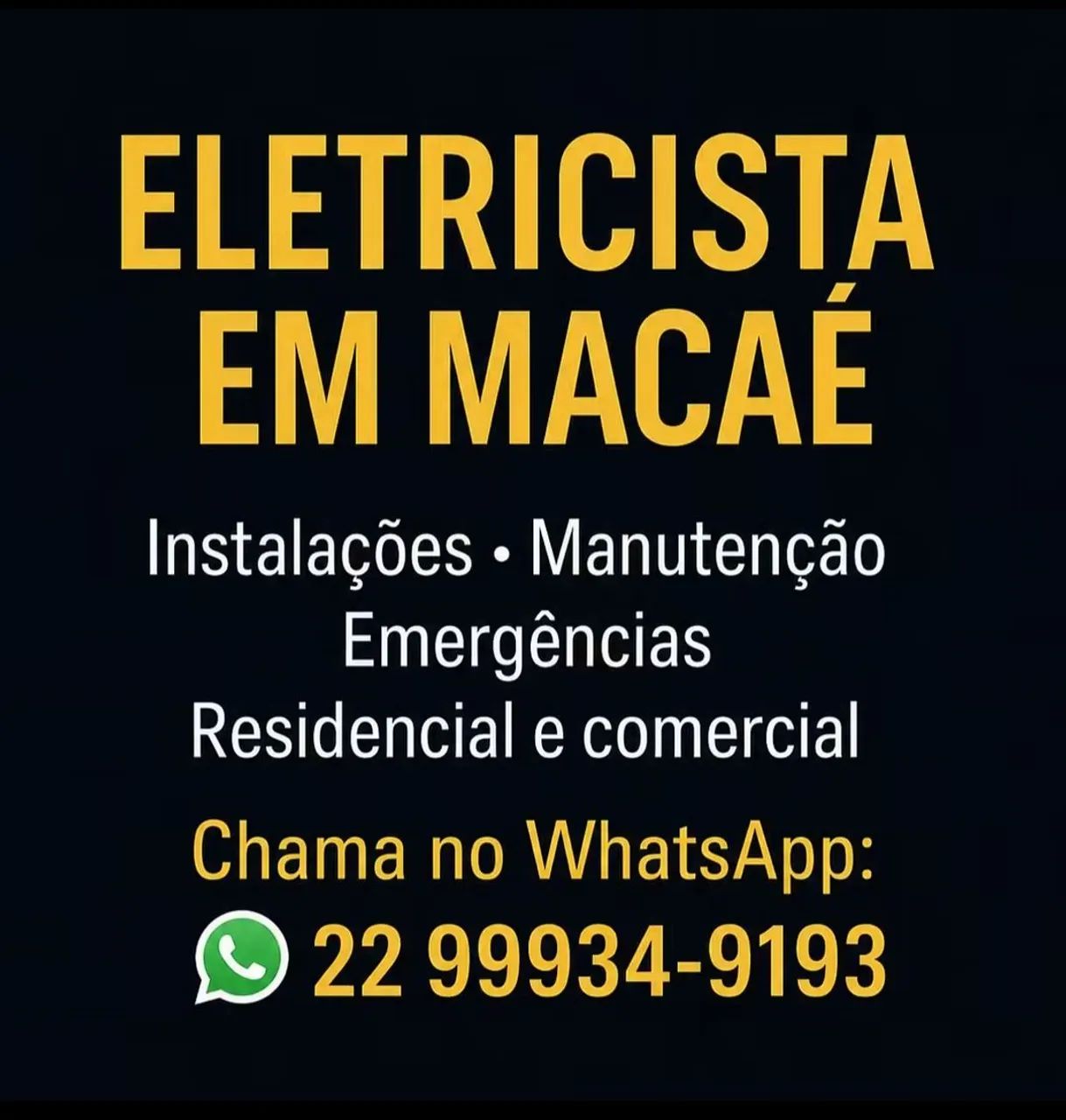 Eletricista Macaé 
