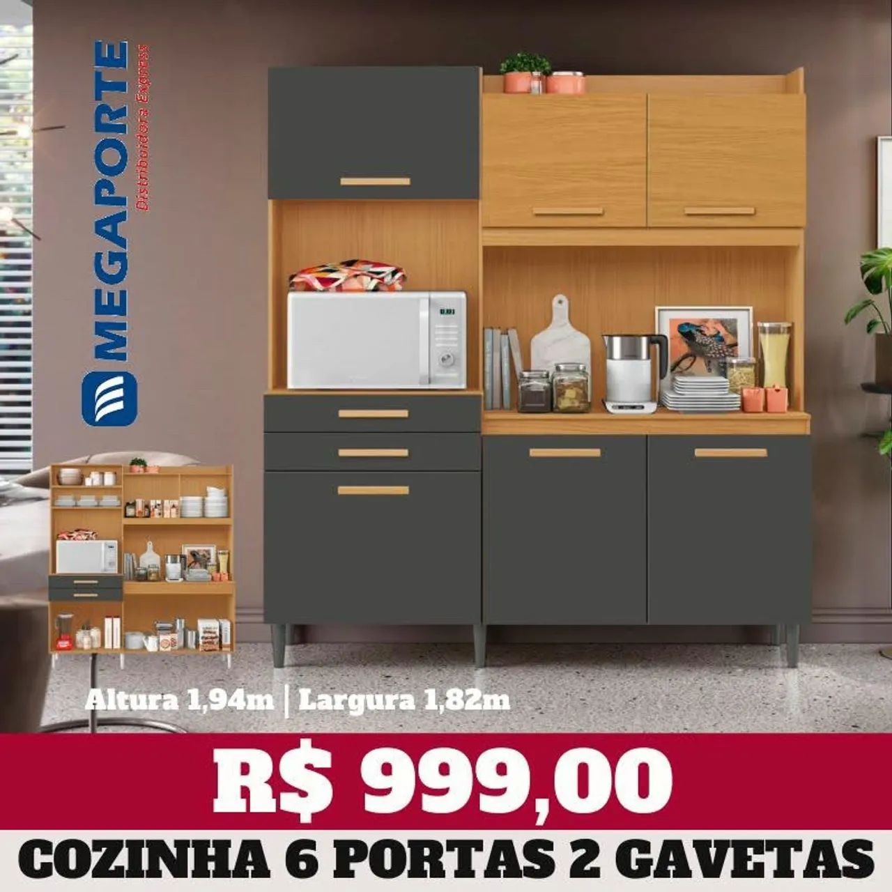 Armário de cozinha  - Foto 2