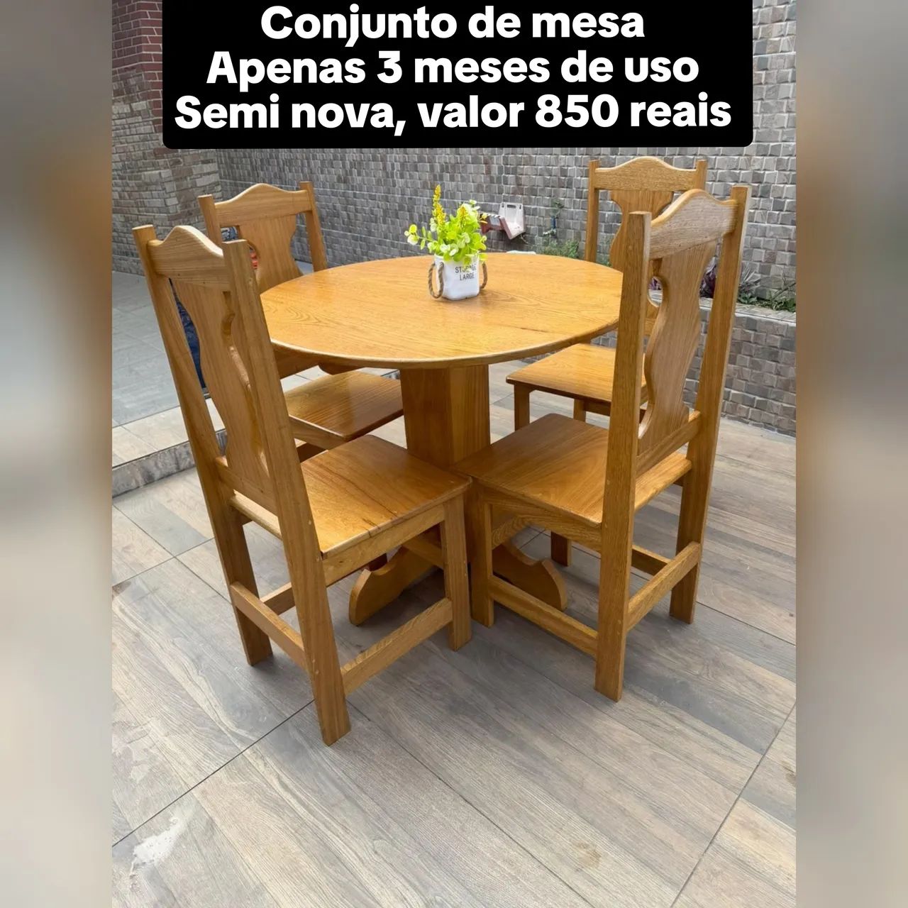 Mesa de madeira 