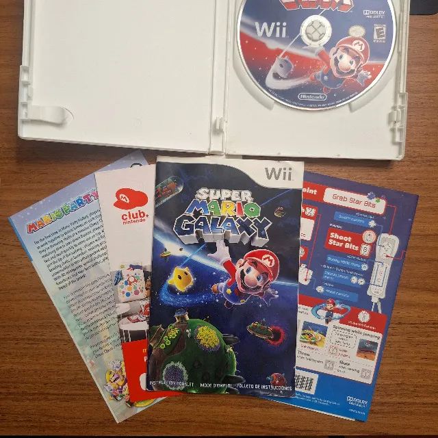 Super Mario Galaxy Nintendo Wii Original Completo - Foto 5