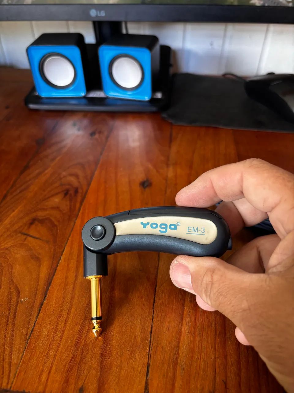 Microfone de Lapela com Fio Yoga EM-3 - Foto 3