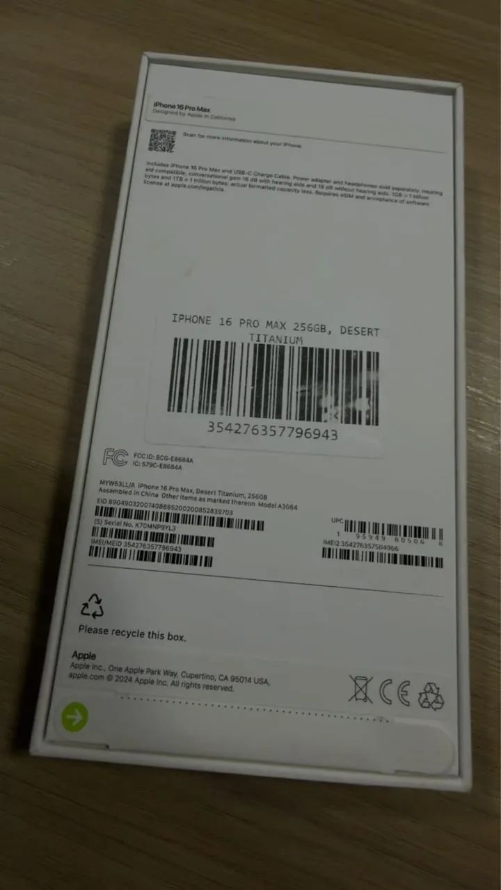 iPhone 16 pro max 256 gb - Foto 5