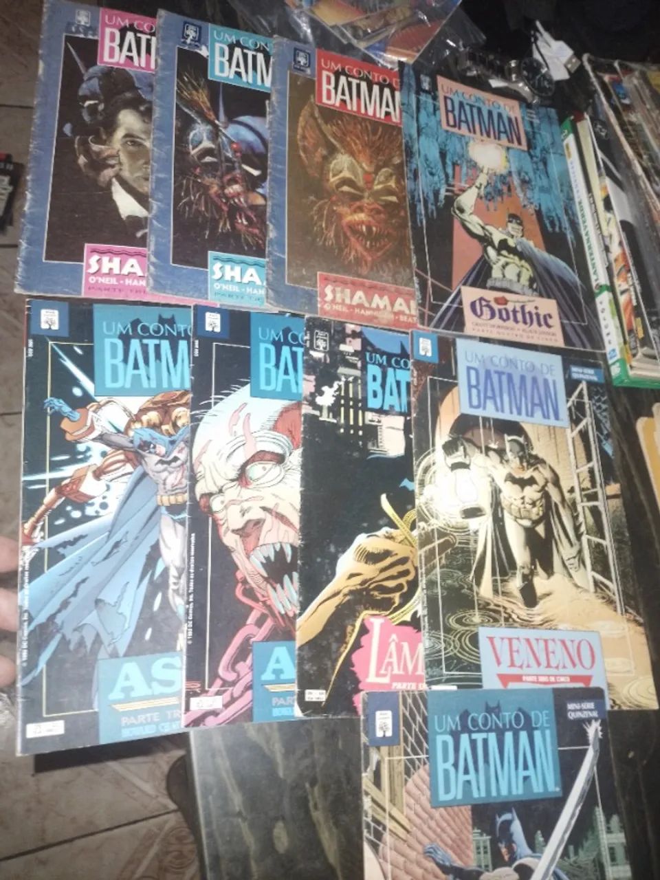 Lote 09 gibis do Batman 