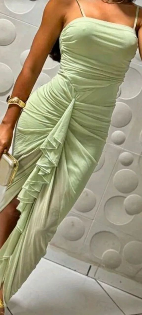 Vestido verde lindo  - Foto 2
