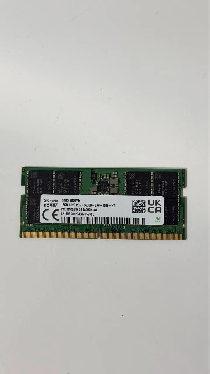 その他 ram Memória RAM 16GB DDR5 5600 Mhz - Memória RAM - Adrianópolis