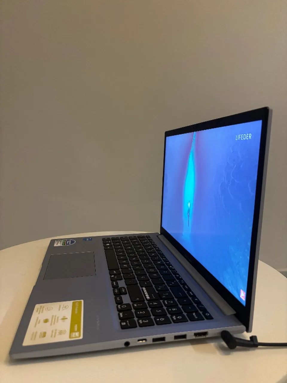 Excelente Ultrabook Asus Vivobook I5/8 gigas memória ram/ Ssd 256