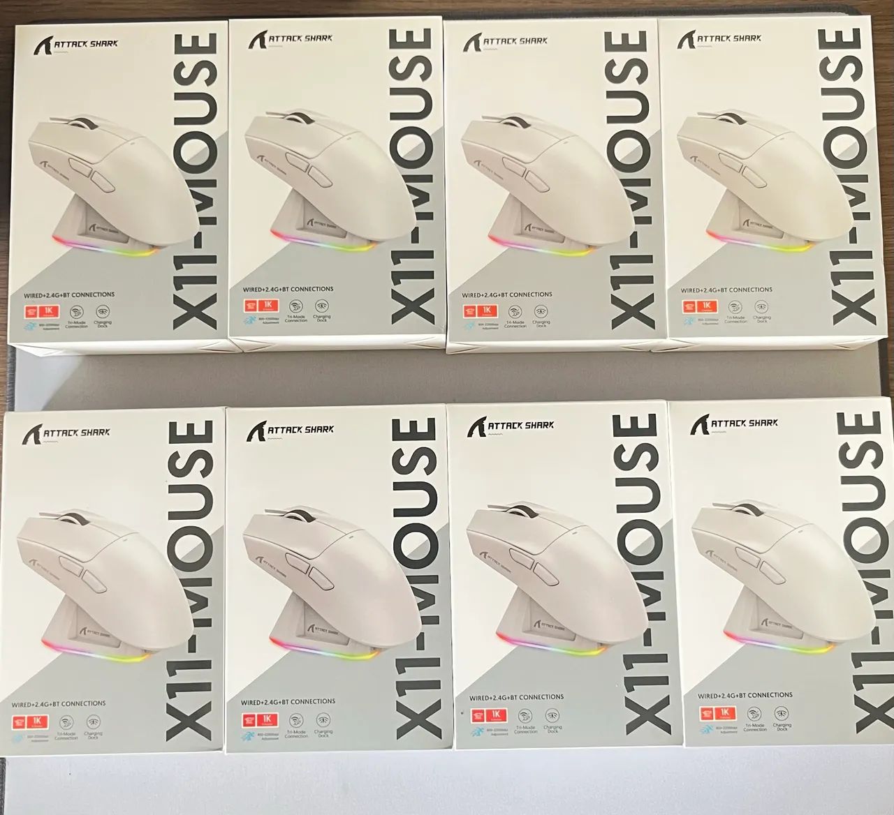 ATTACK SHARK X11 PRETO