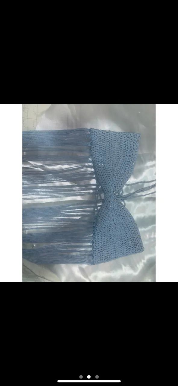 Top de crochê - Foto 2