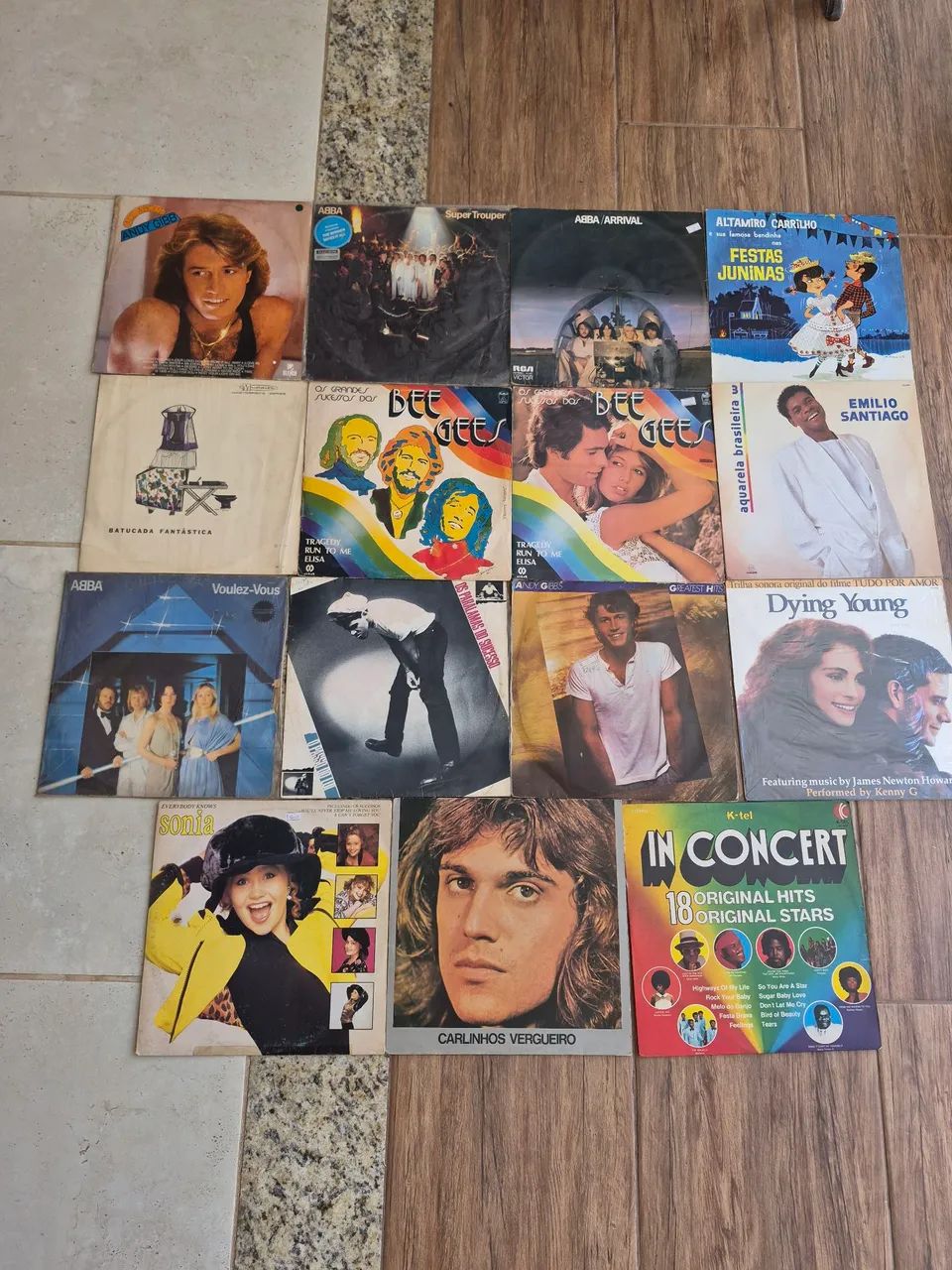 Lote de discos de vinil por 350 reais 