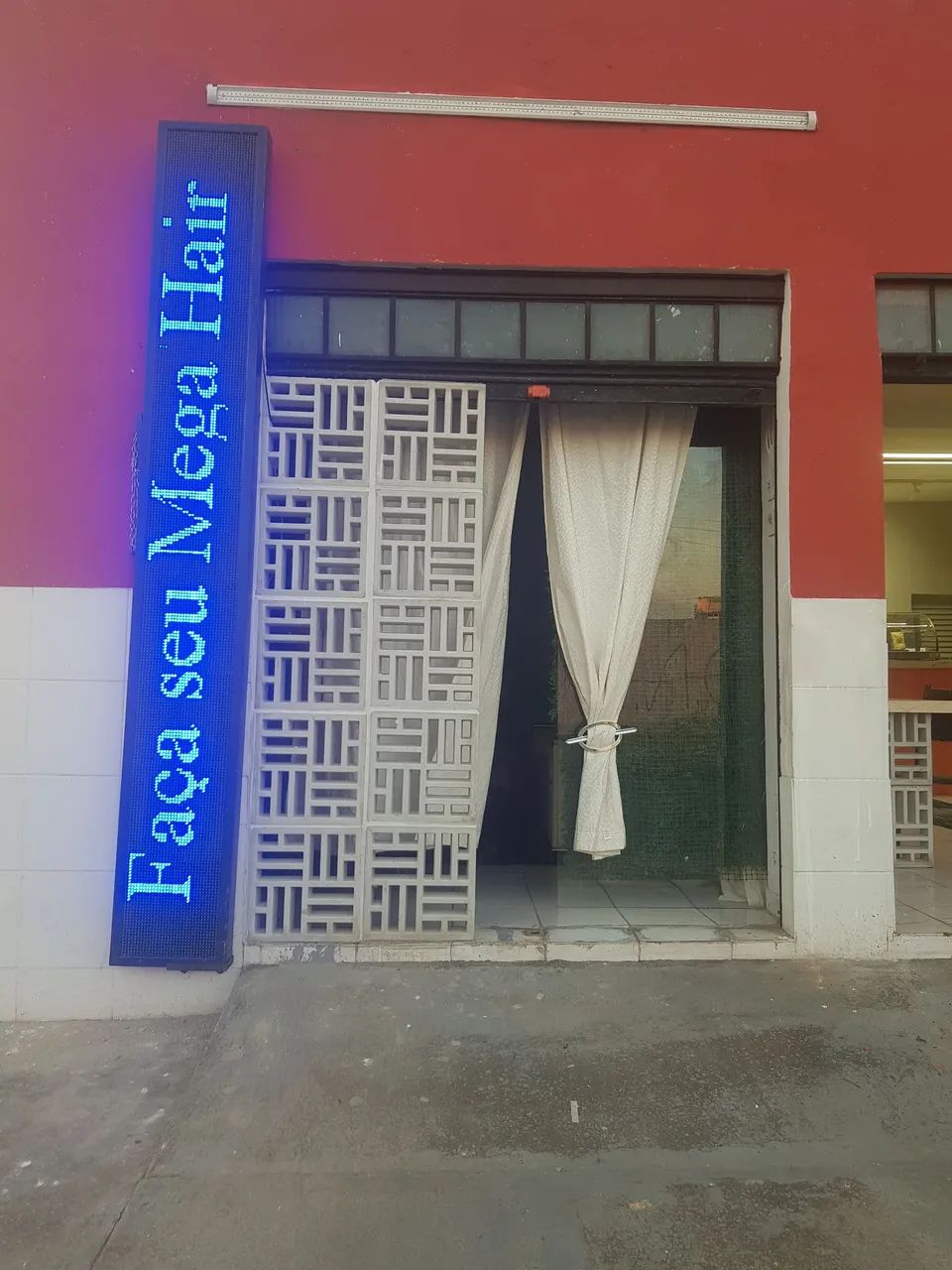 Letreiro de led azul  - Foto 2