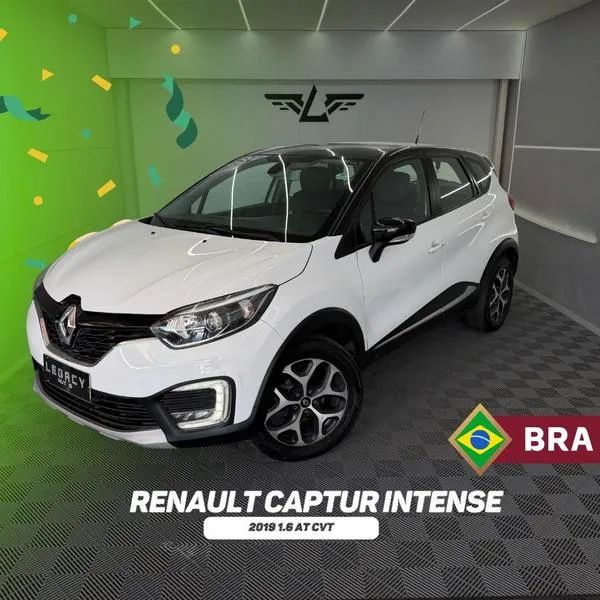 Renault Captur Intense 1.6 16V Flex 5P Aut. 2019