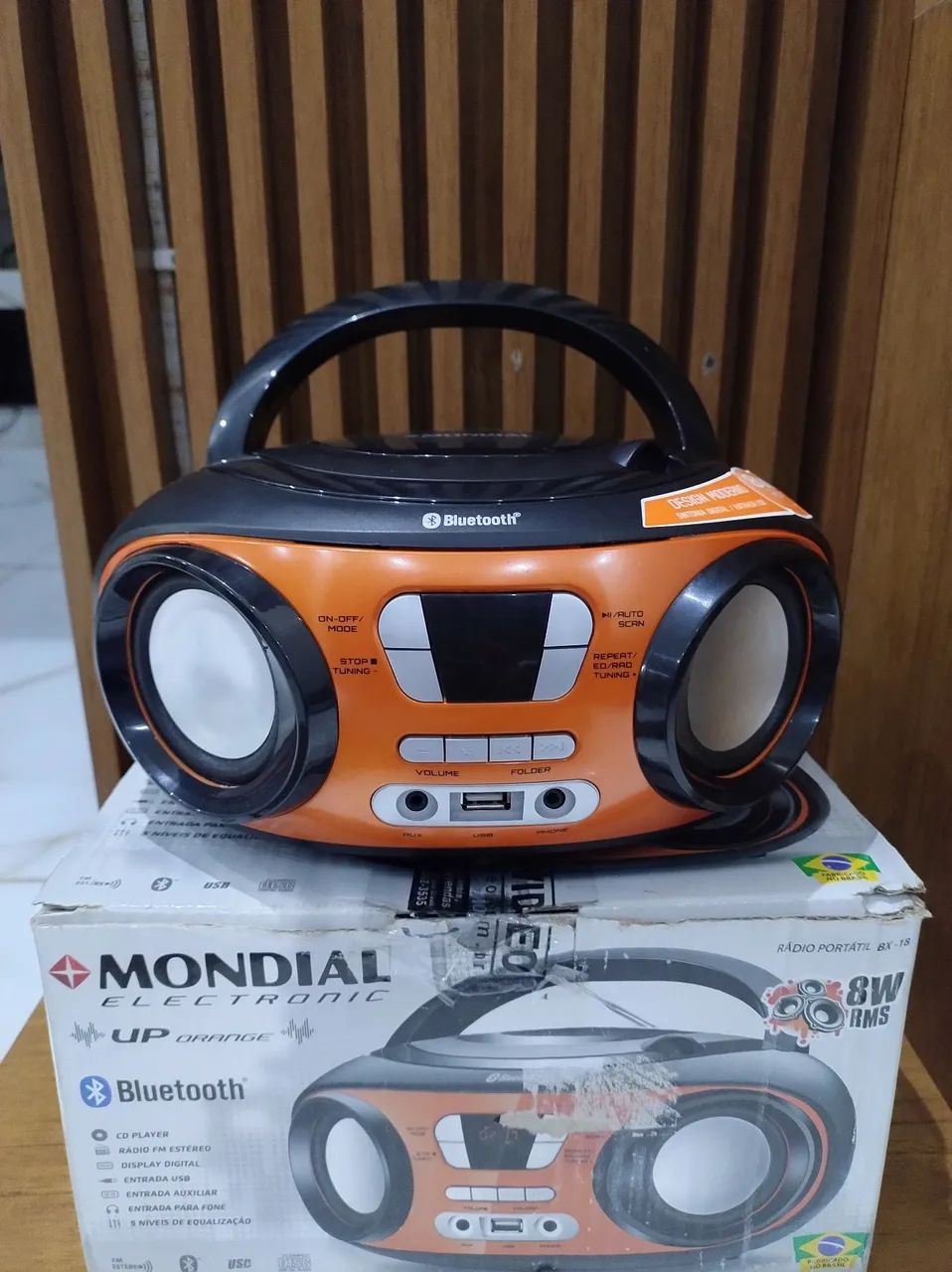 Rádio FM com CD e Bluetooth  - Foto 2