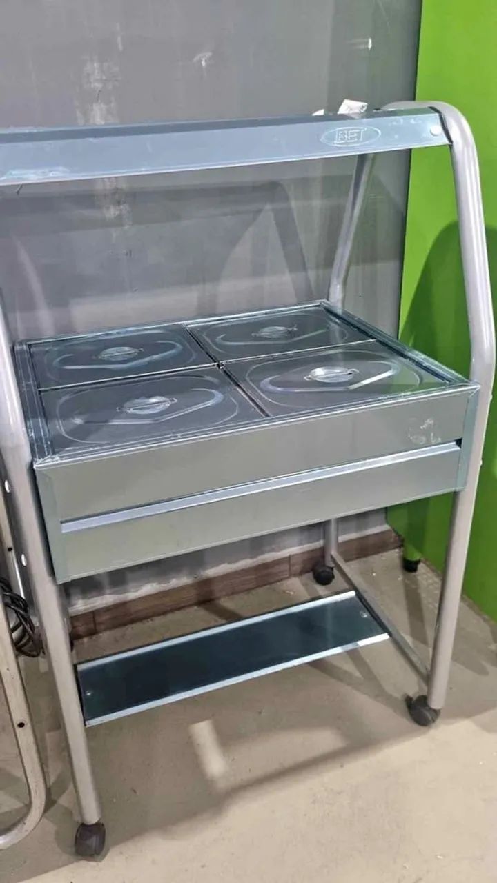 SELF SERVICE TÉRMICO 4 CUBAS NOVO
