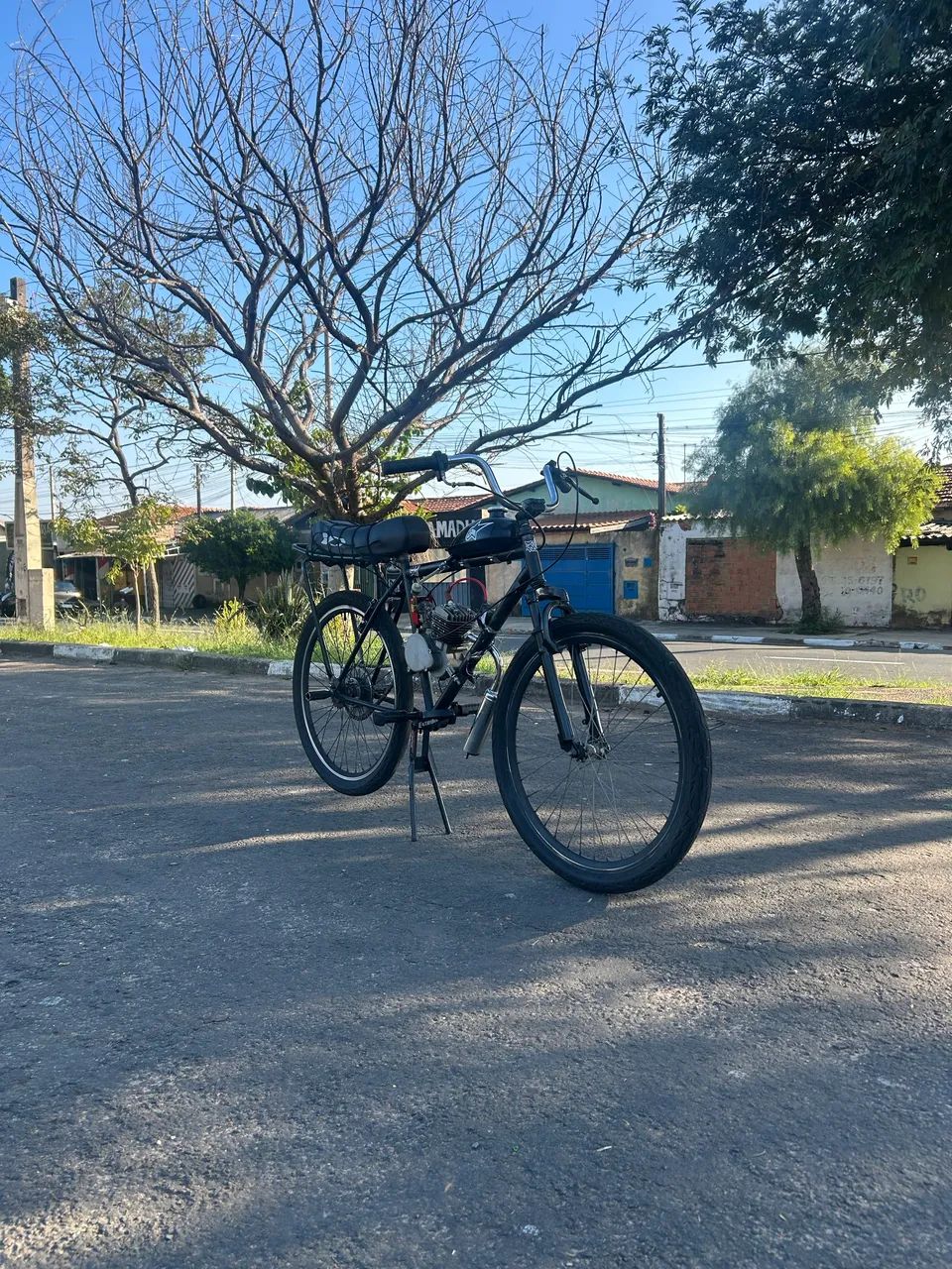Bicicleta motorizada 80cc - Foto 4