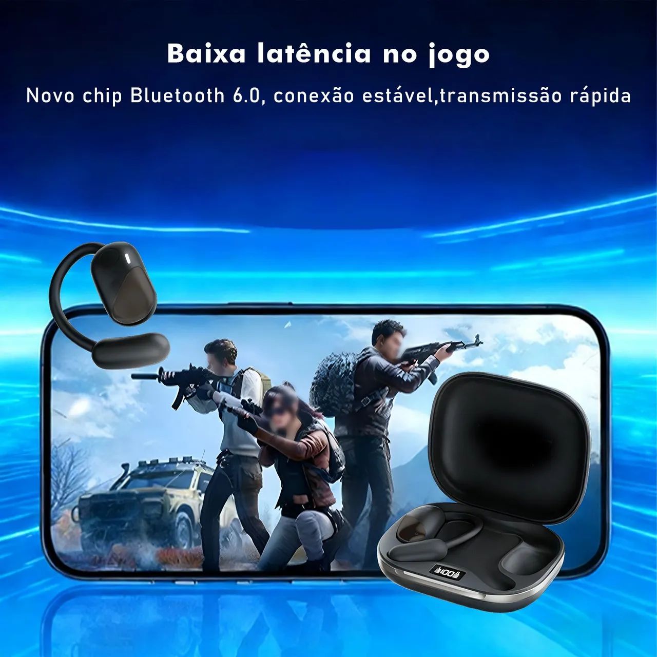 Fone bluetooth - Foto 4