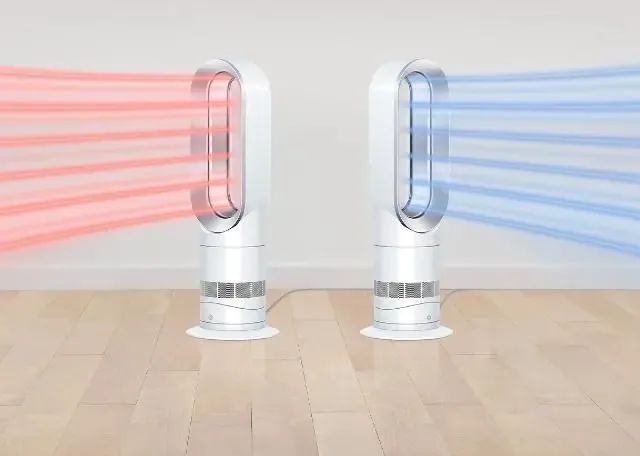 Termoventilador Dyson Hot + Cool Am09 (branco/prateado
