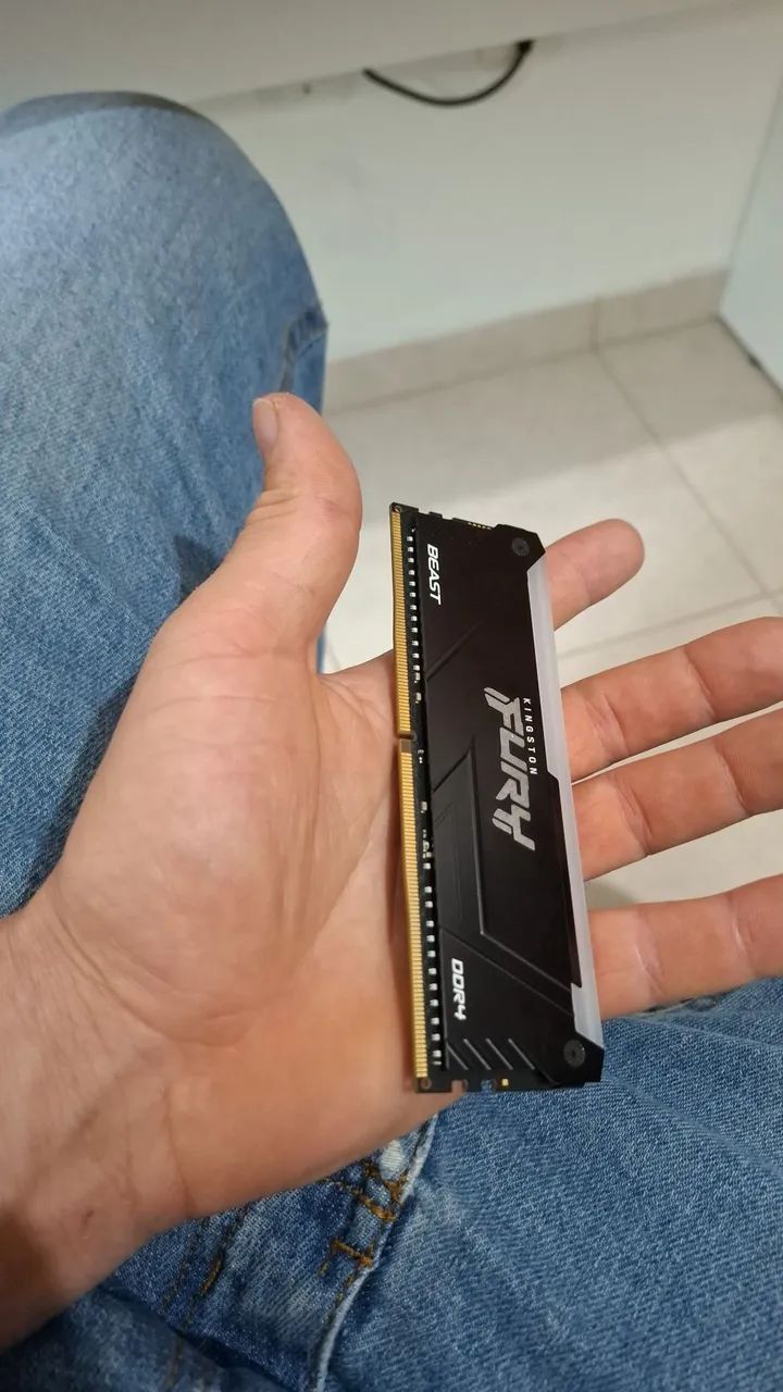 Memoria  ram fury 1 pente 32 gb 3200 MHz! - Foto 4