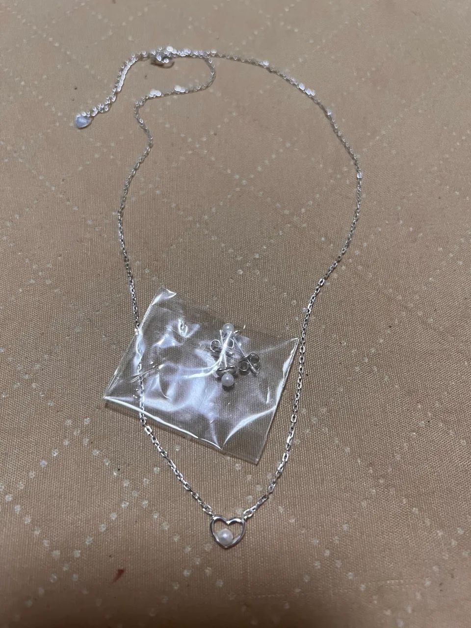 Conjunto prata 925 
