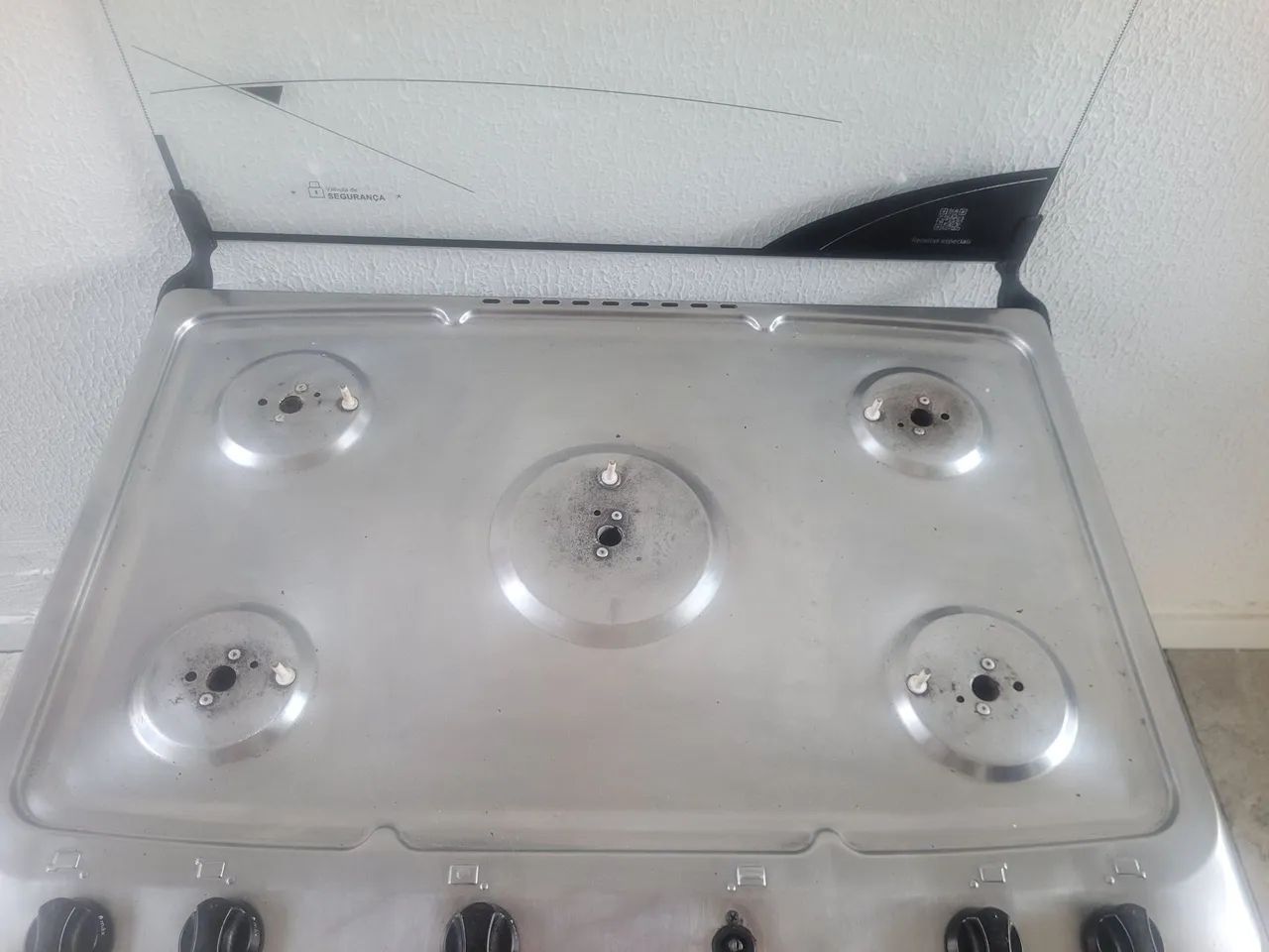 Fogão de 5 bocas a gaz e eletrico - Foto 4