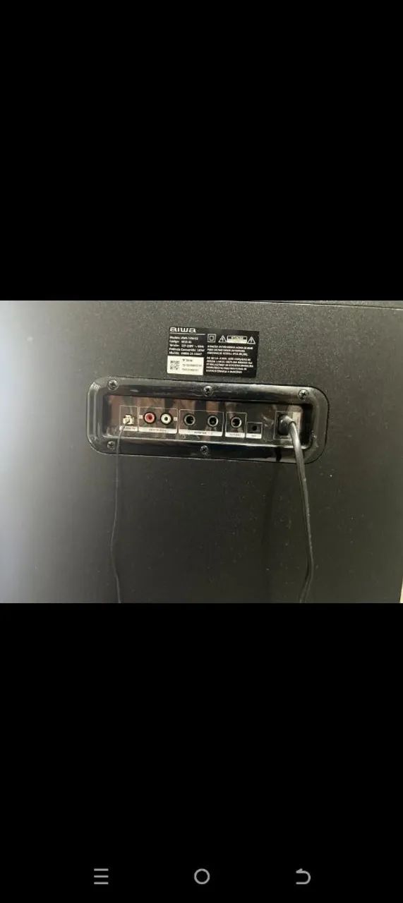 Caixa de som torre aiwa 2300W - Foto 5