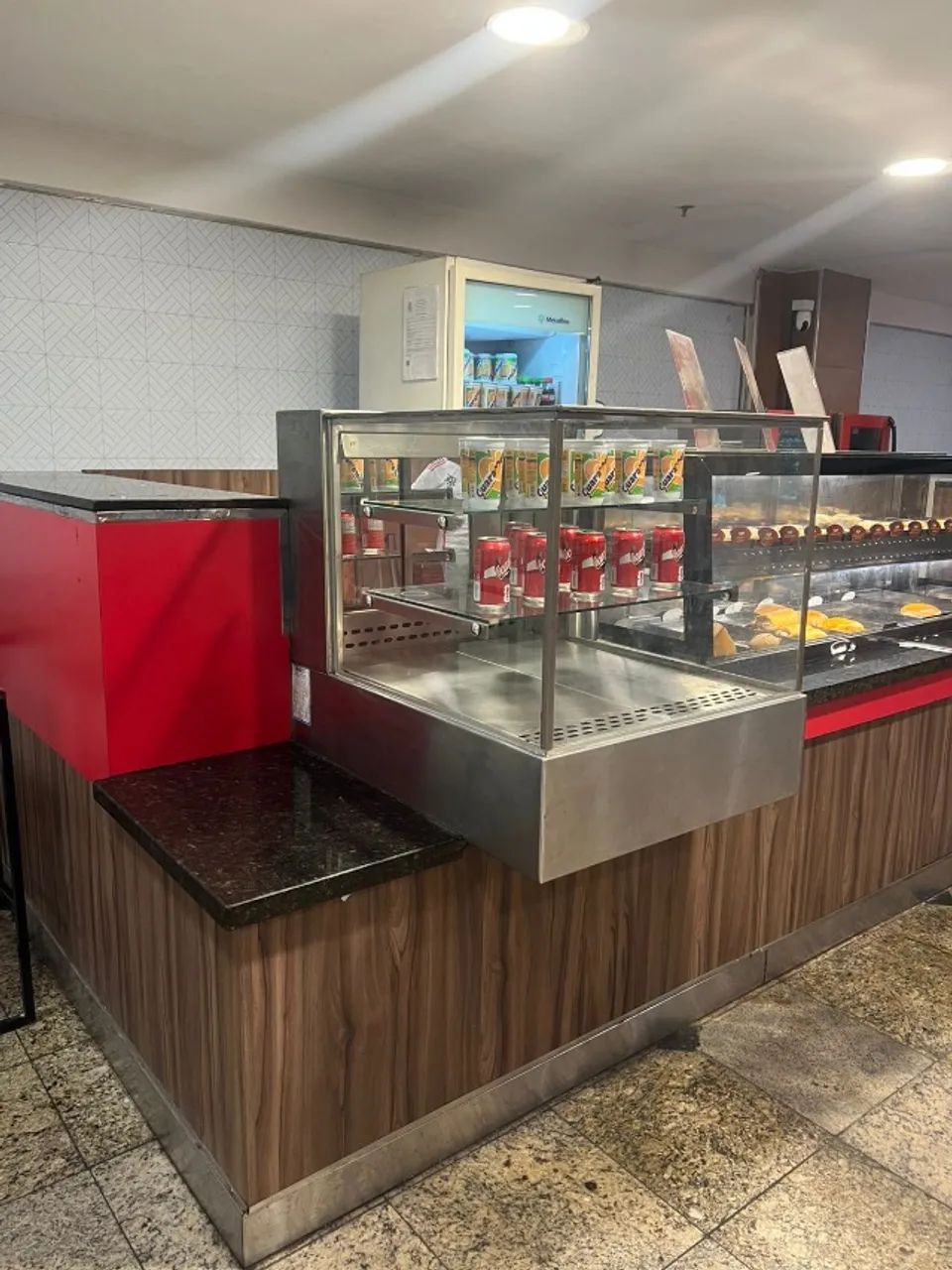 Balcão Refrigerado Expositor em Inox