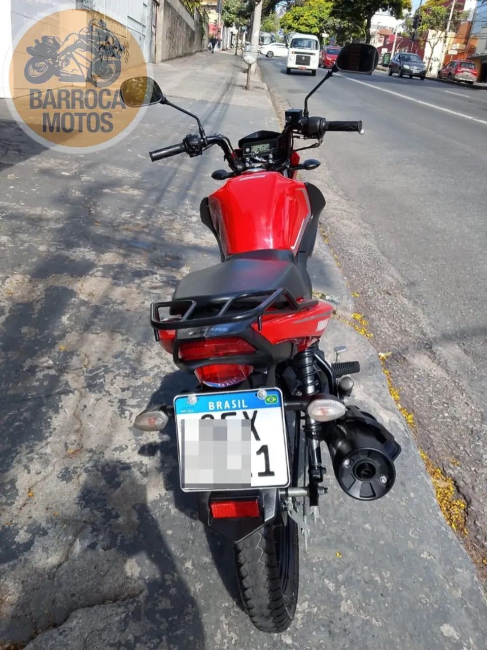 YBR FACTOR 150 FACTOR 150 ED FLEX VERMELHA 2024/2024 - Foto 4