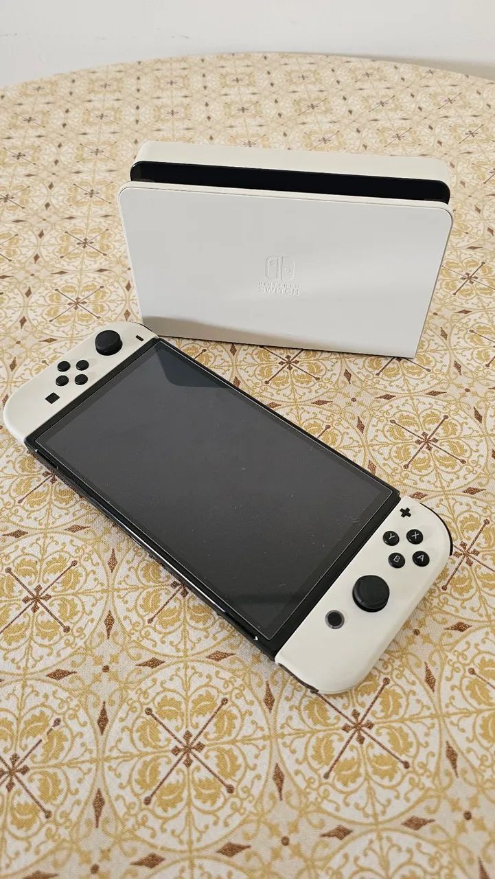 Nintendo Switch Oled Branco - Foto 2