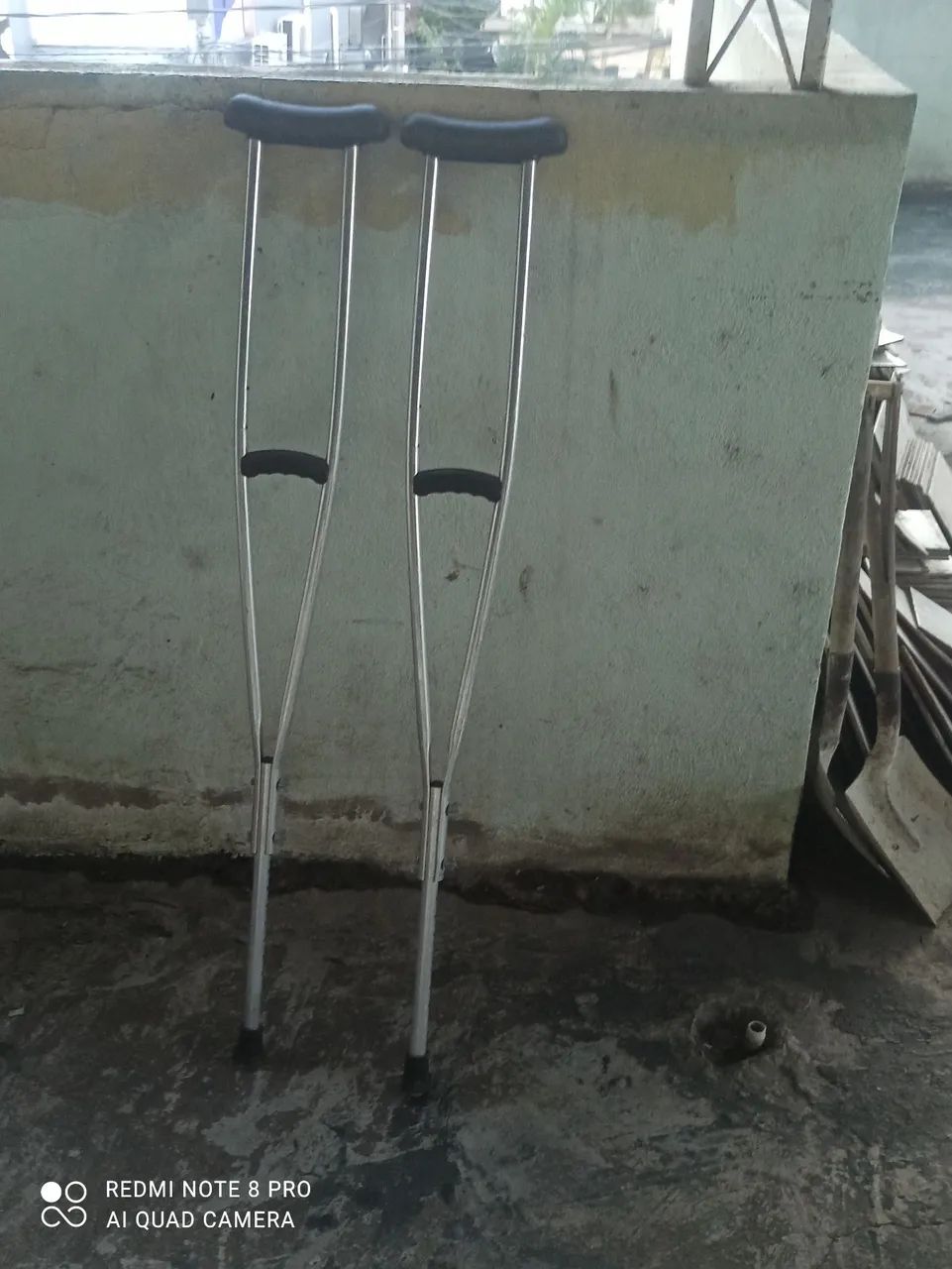 Muleta de alumínio  - Foto 2