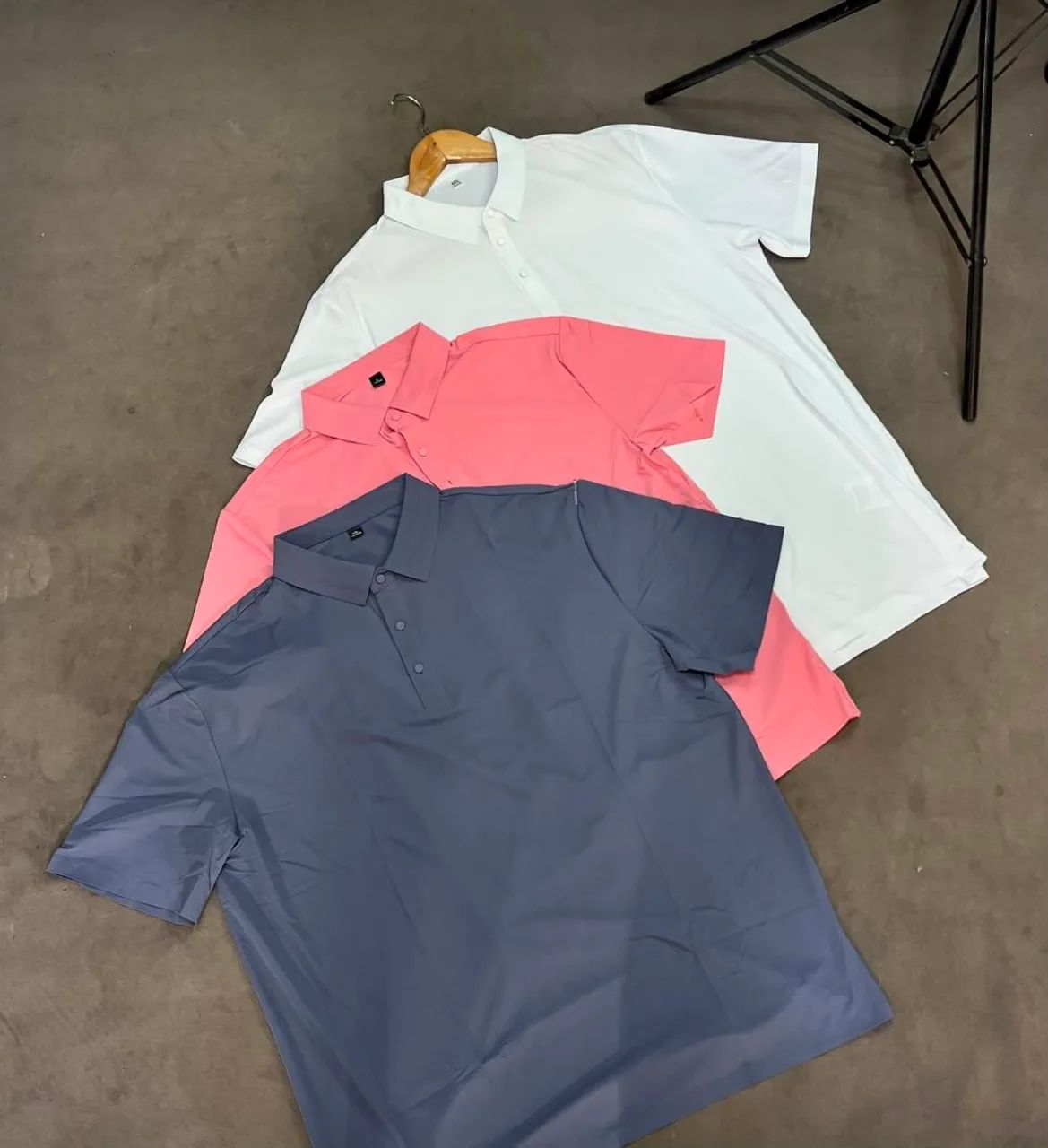 Camisas modelos gola polo malhar chinêsa e dei Fi modelos fórmula 1 - Foto 3