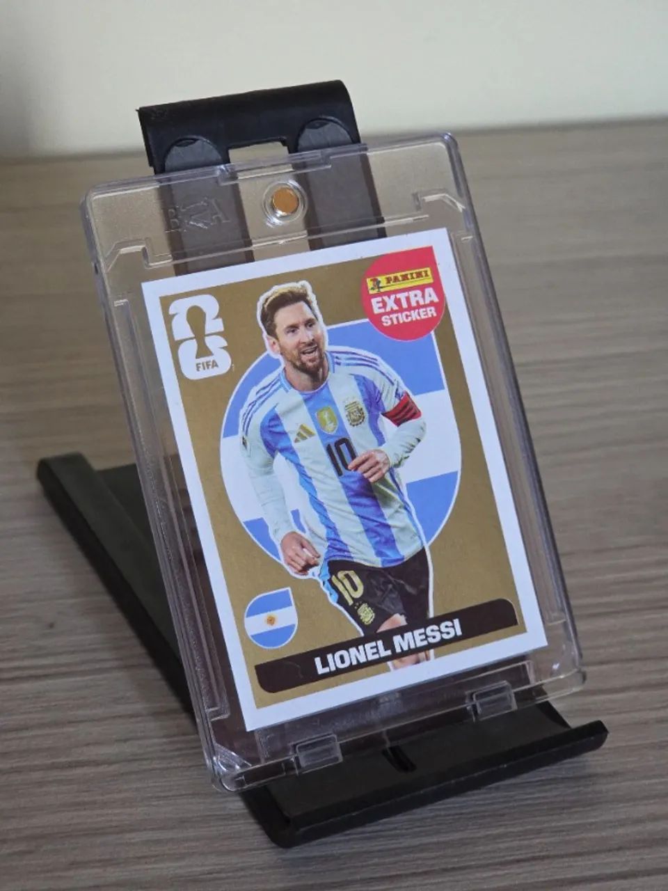 Figurinha Legend Messi Copa 2026 Dourada Ouro