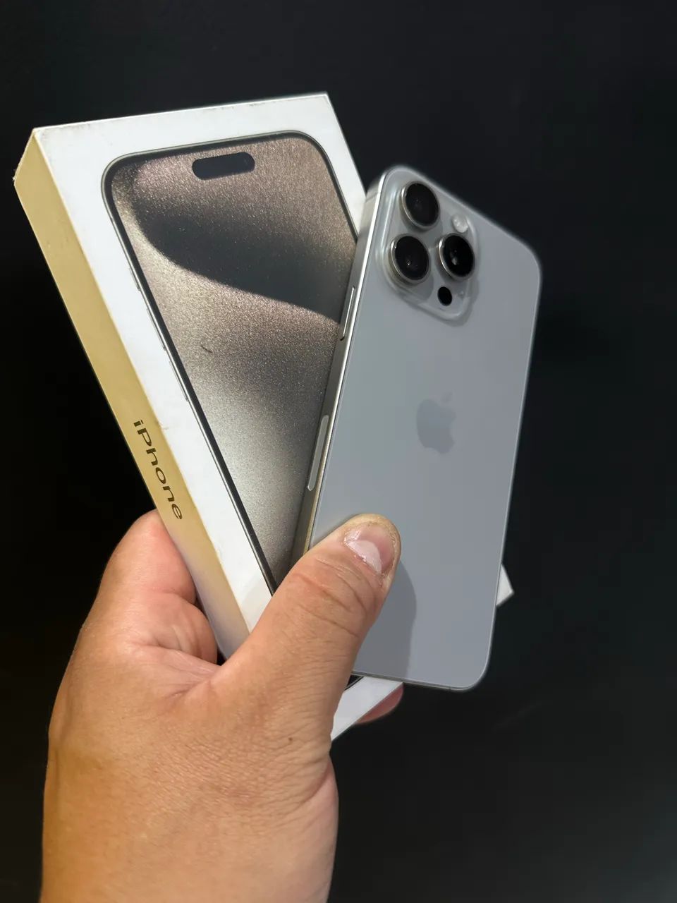Iphone 15 Pro Max 256gb  Natural Titanium - Foto 2