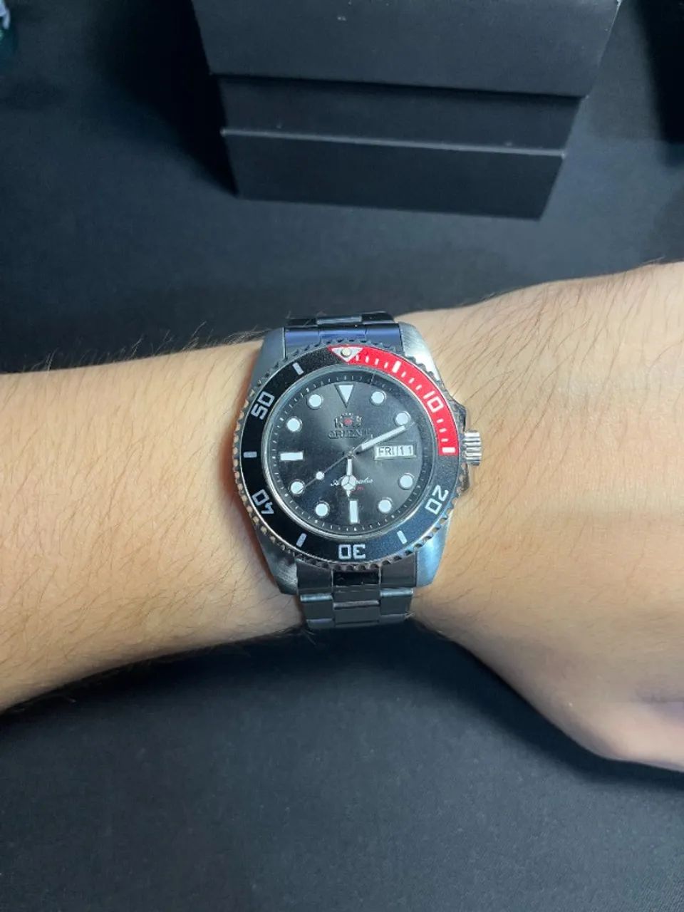 Relógio Orient GMT 42mm