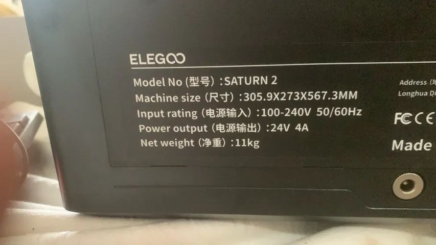 Impressora Elegoo Saturn 2 de resina excelente resolução - Foto 4