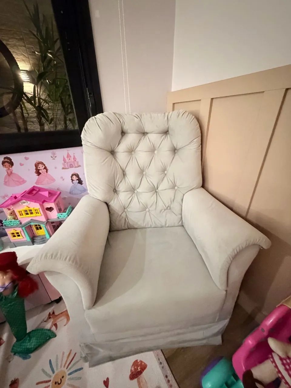 Poltrona amamentação com balanço  - Foto 2