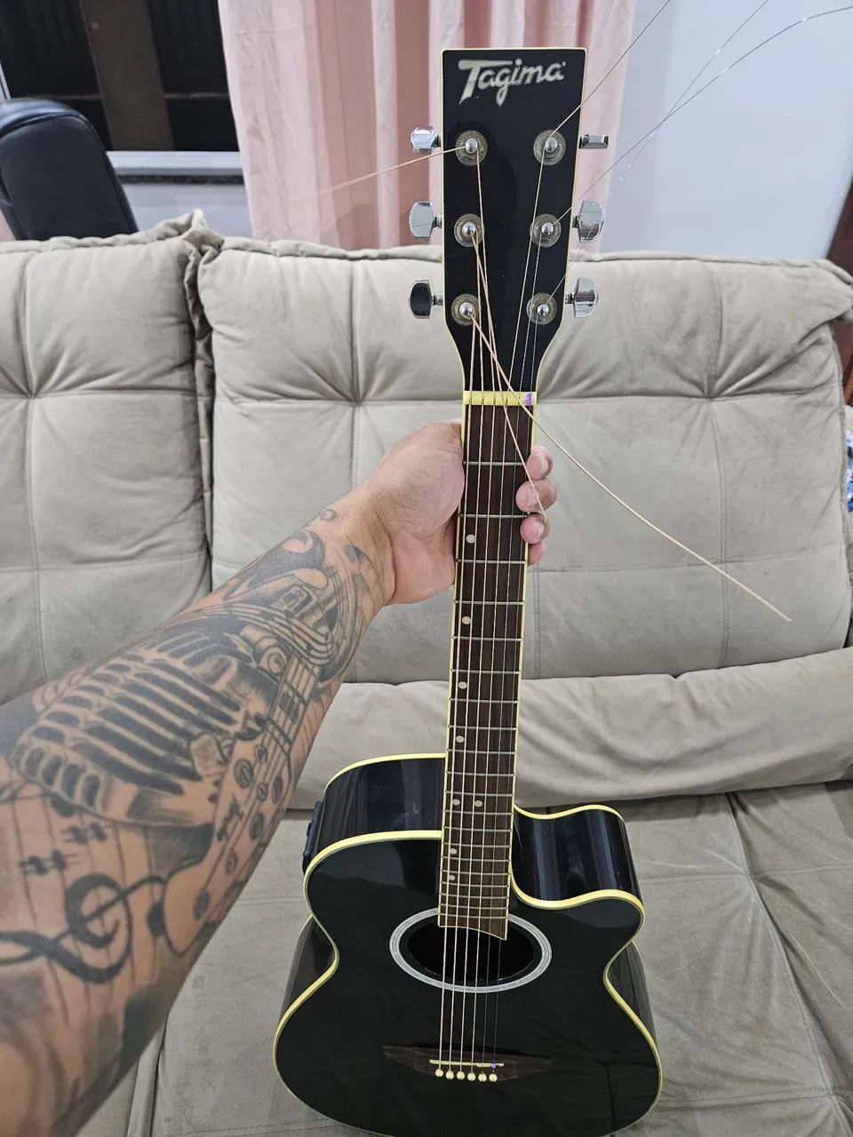 Violão elétrico  - Foto 4